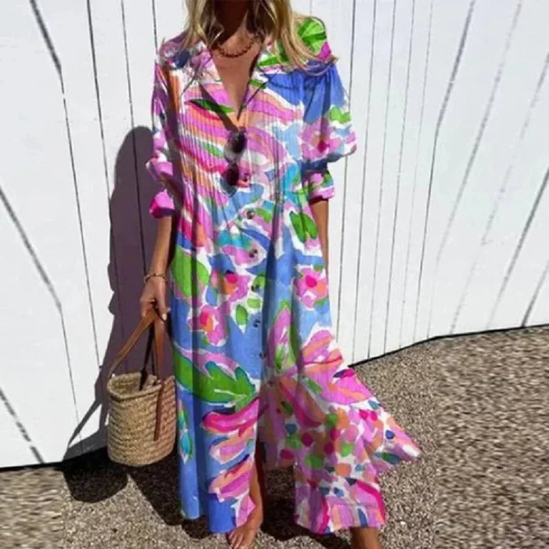 Rimmey | Boho Beach Dress for Summer Fun
