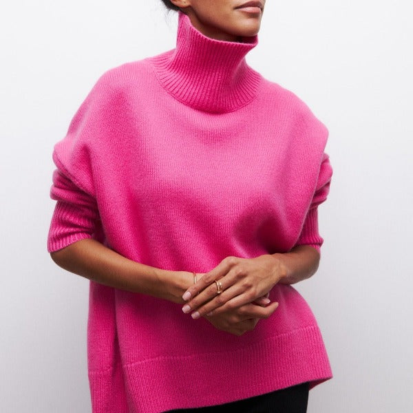 Lucy | Oversized Turtleneck Sweater