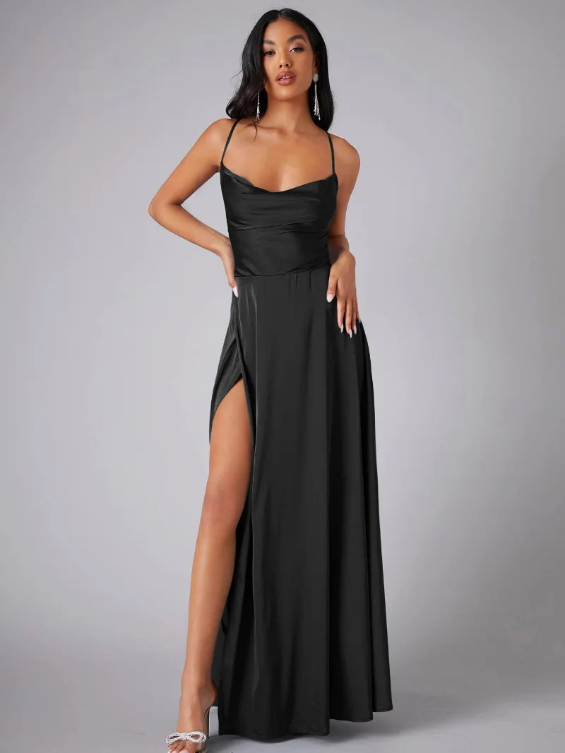 Evelyn | Women Summer Slit Maxi Dress