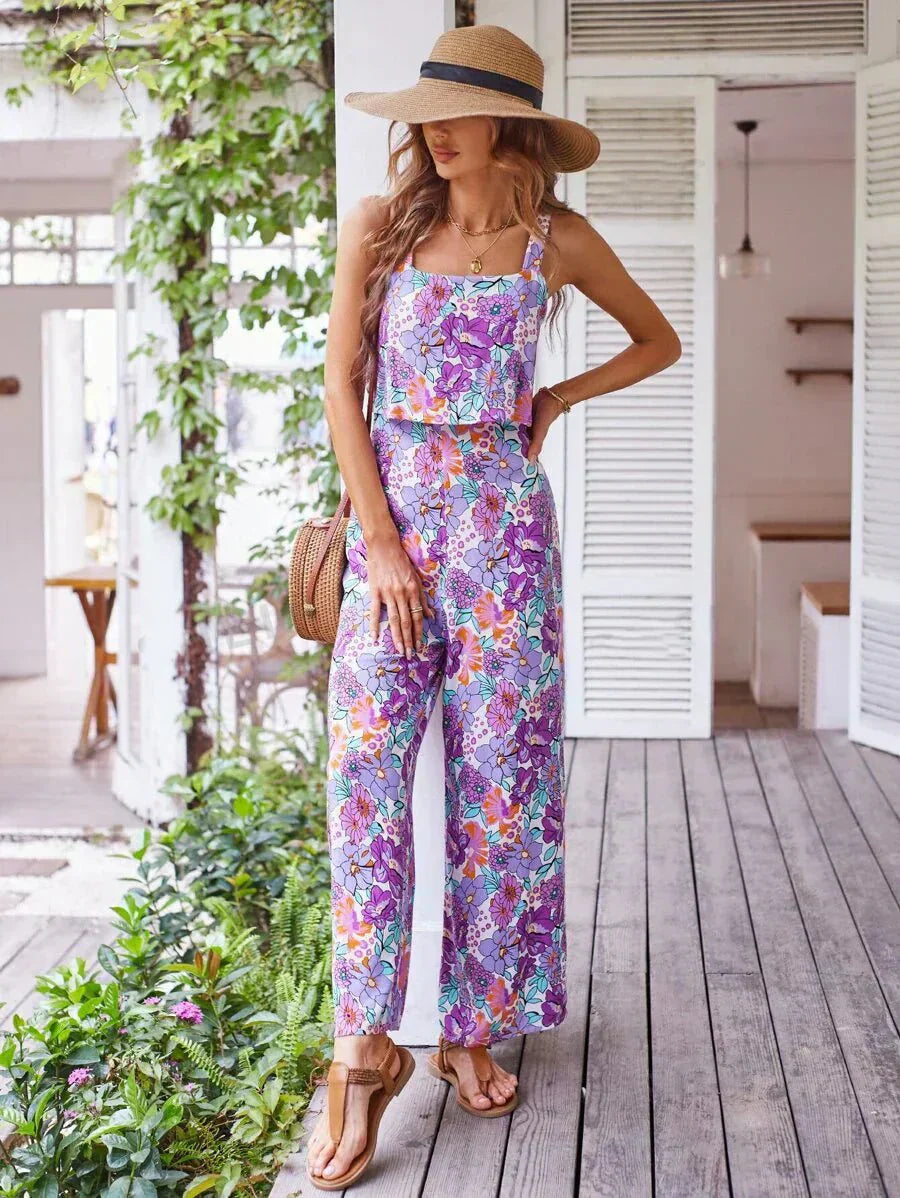 Harper | Floral Wide-Leg Jumpsuit