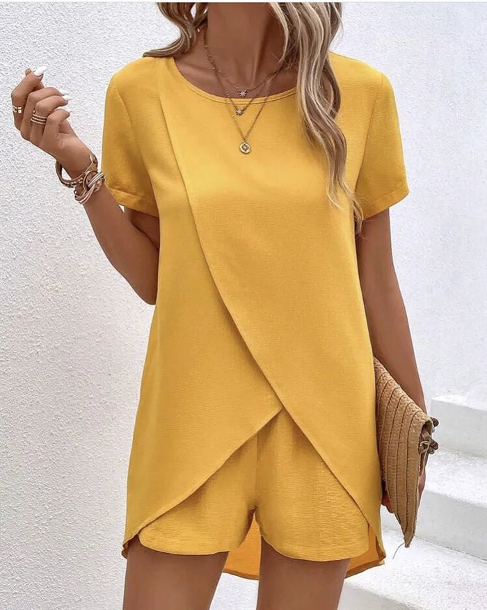 Elaine | Chic Cotton Twin Set for Any Occasion