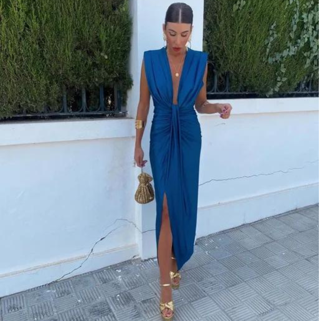 Elaine™ | Vestido Elegante de Escote en V