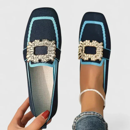 Brielle | Jewel Buckle Flats