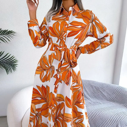 Sienna | Floral Button Midi Dress
