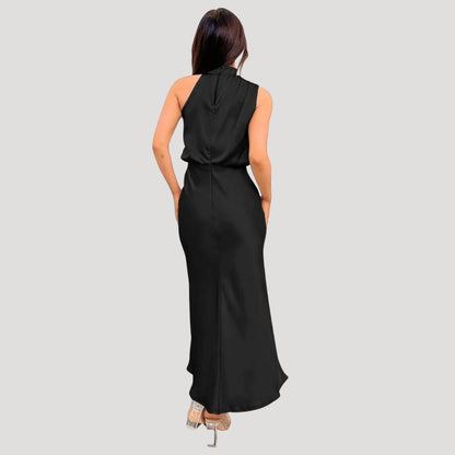 Amelia | Women Wedding Guest High Neck Dress