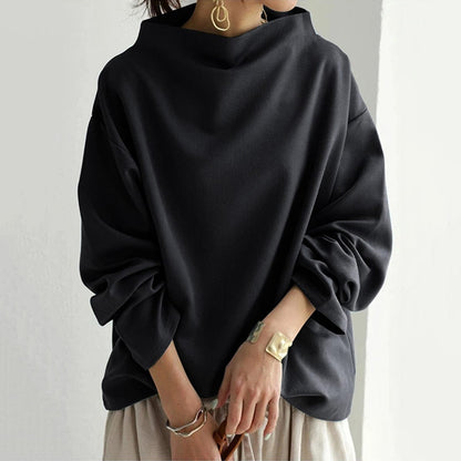 Monroe | Minimal High-Neck Sweater