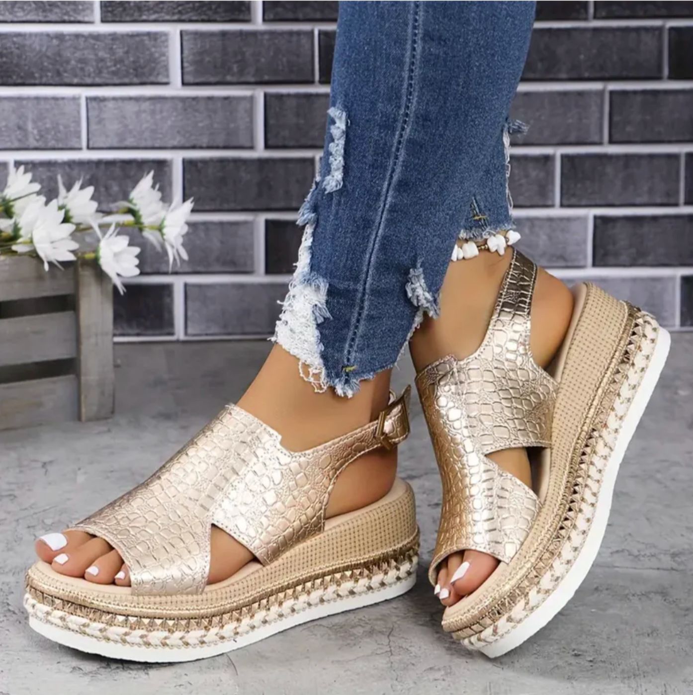 Sandalias ortopédicas elegantes Katie