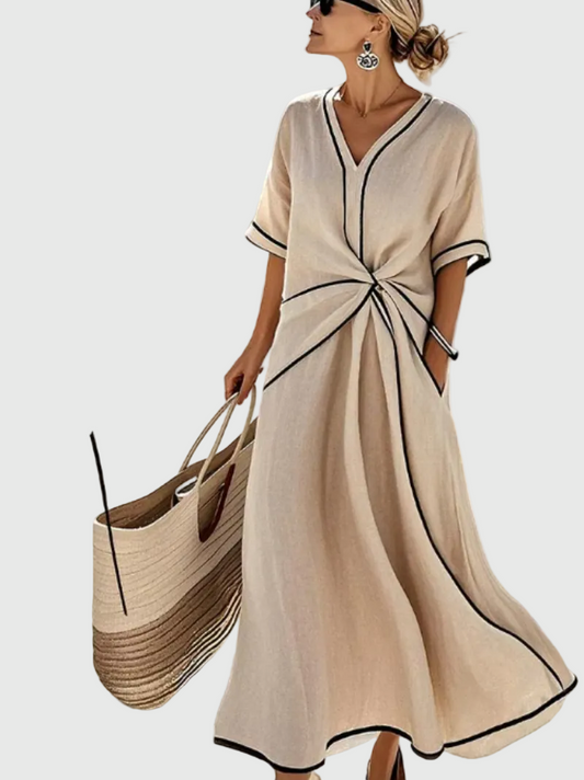Noelle | Elegant Knot Dress