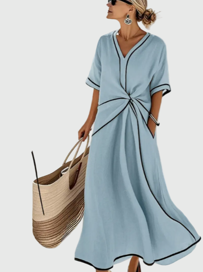 Noelle | Elegant Knot Dress