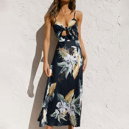 Caroline | Women Wedding Guest Floral Maxi Dress