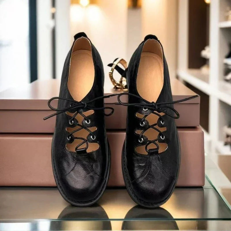 Marisa® | Zapatillas ortopédicas de cuero vegano a la moda