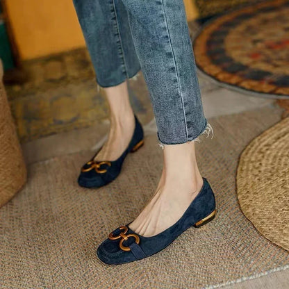 Kim | Chain Detail Ballet Flats