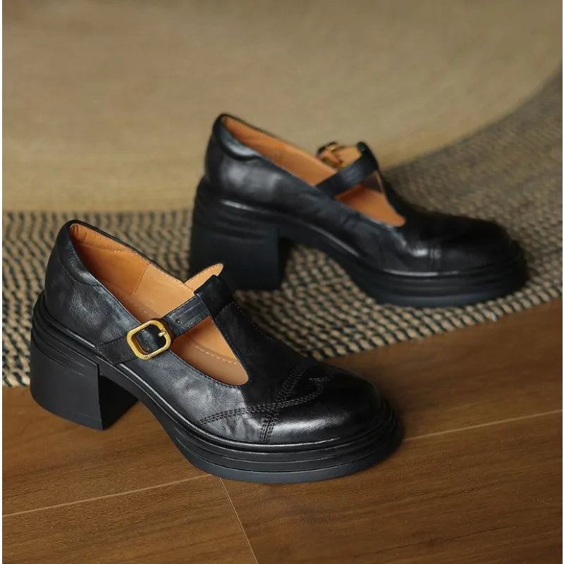 Carla® | Zapatos ortopédicos veganos de cuero