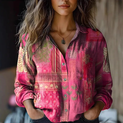 Daria | Printed Button Shirt