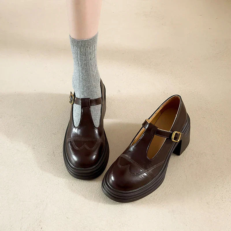 Francisca® | Zapatos ortopédicos de cuero vegano