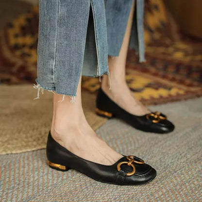 Kim | Chain Detail Ballet Flats