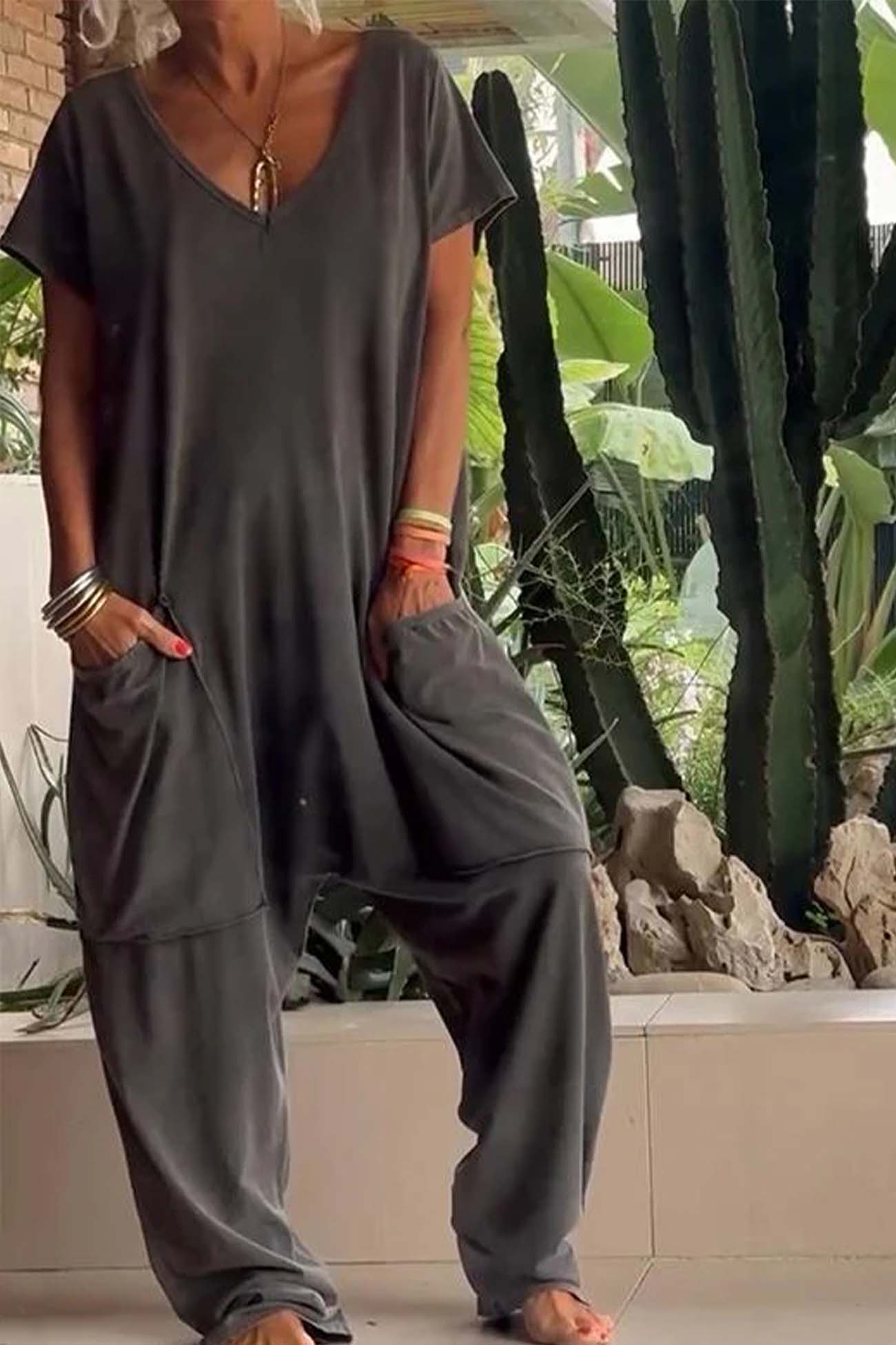 Tinsley | Relaxed Pocket Jumpsuit