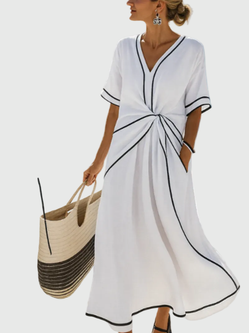 Noelle | Elegant Knot Dress