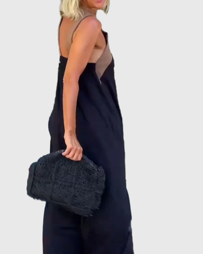 Sienna | Elegant Halter Maxi Dress