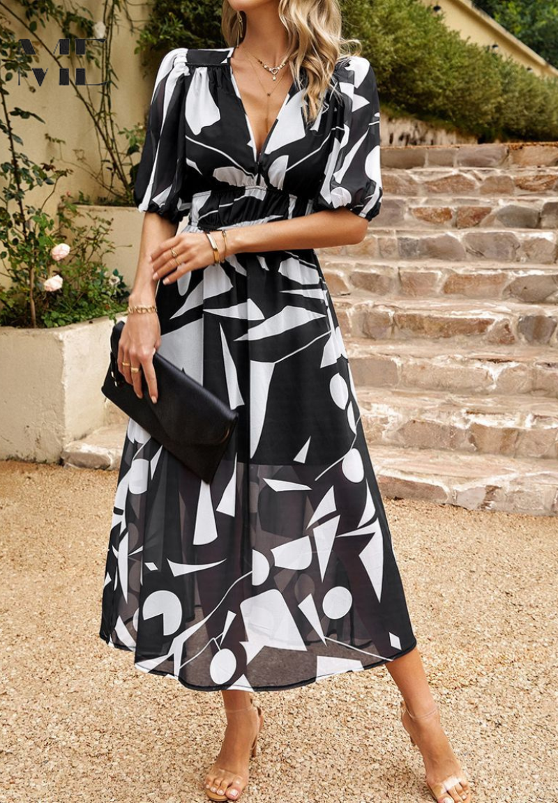 Abigail | Women Summer Floral Midi Dress