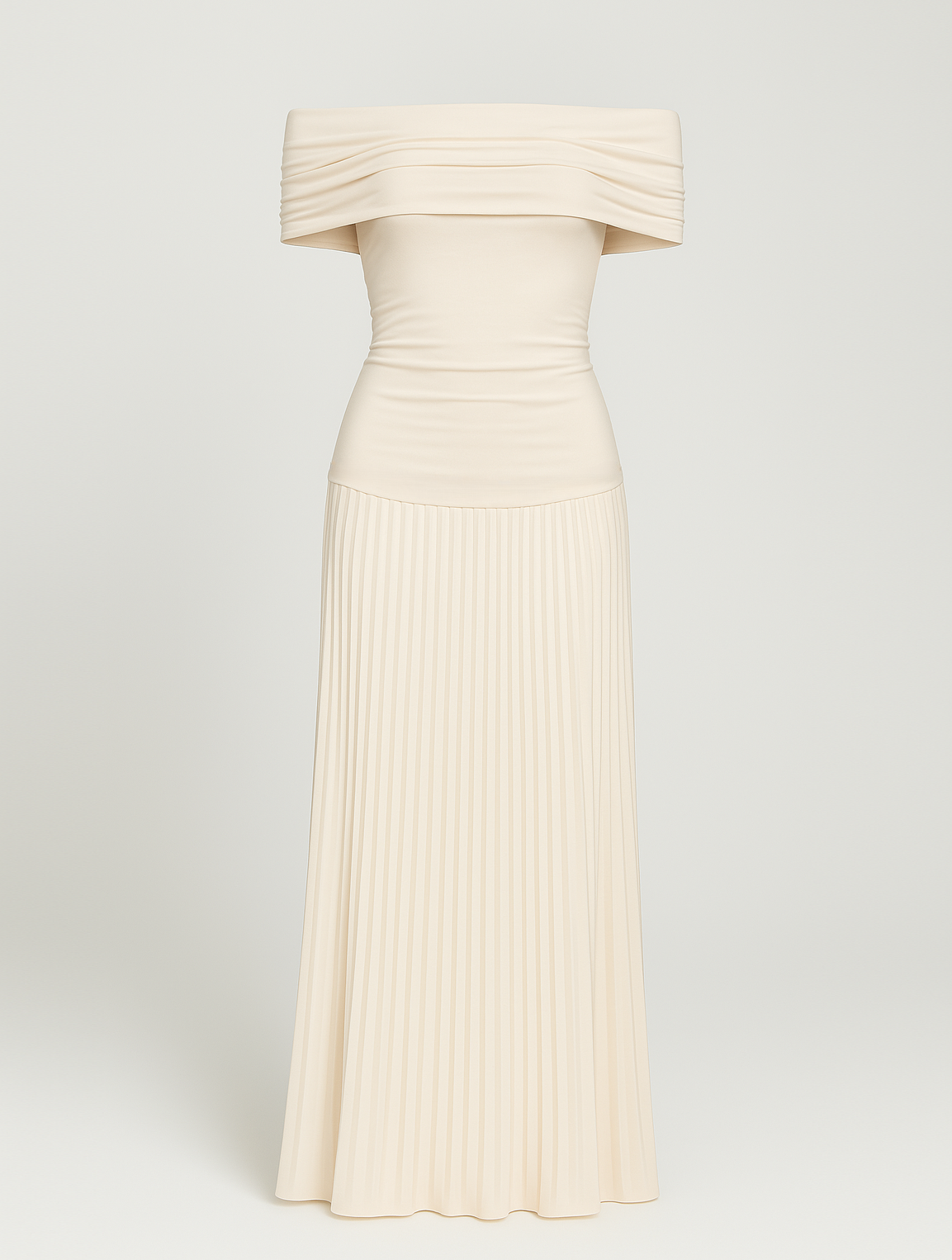 Brooklyn | Women Wedding Guest Pleated Maxi Dress