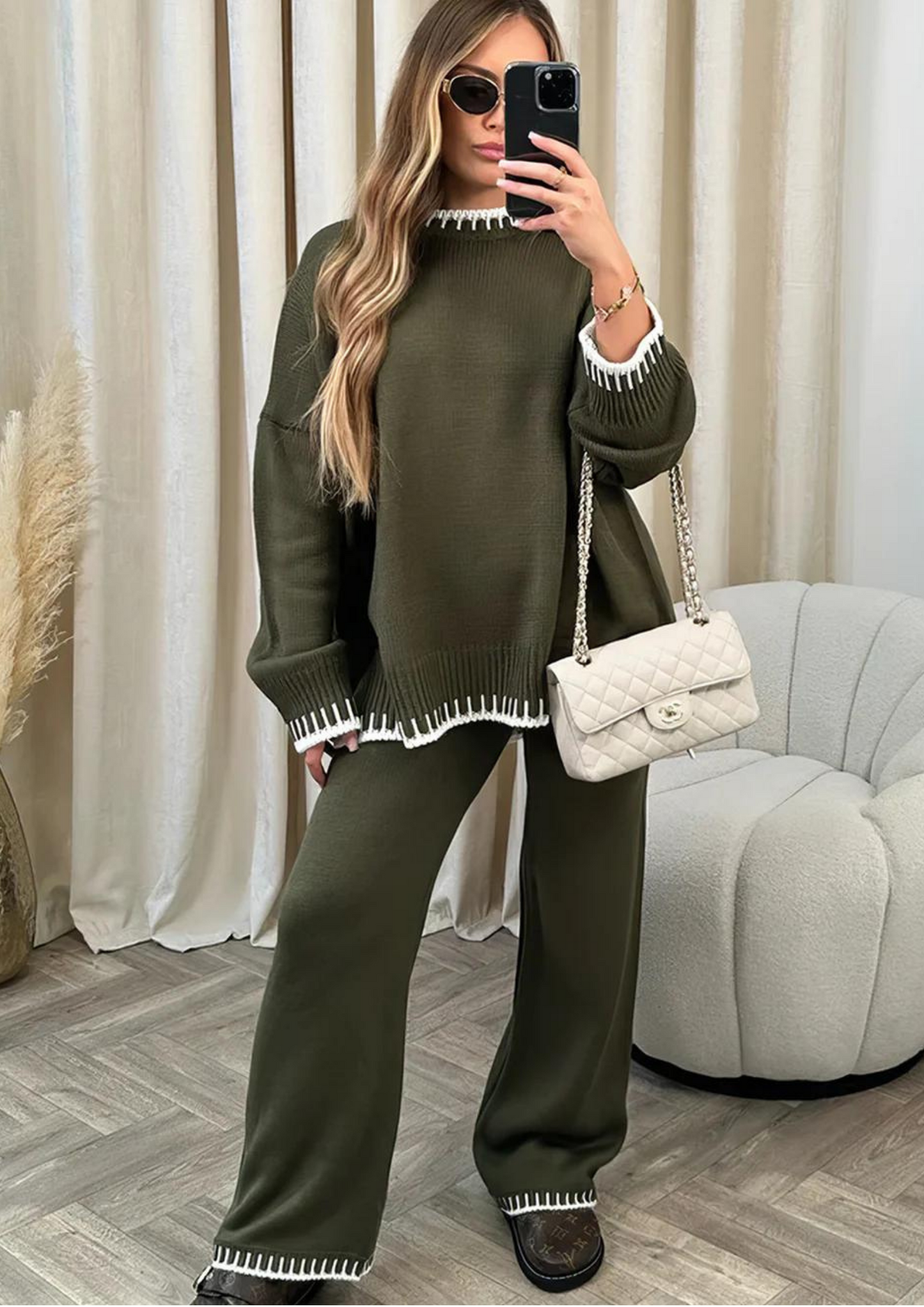 Cynthia | Knit Lounge Set
