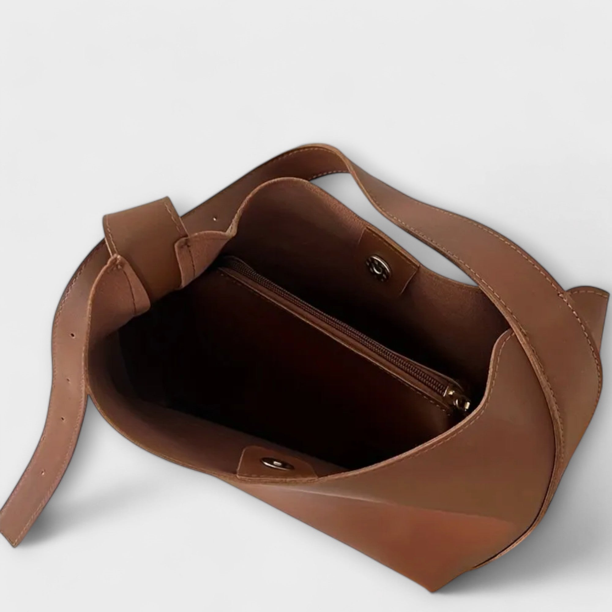 Isidore – Elegante bolsa de hombro de piel