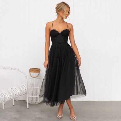 Claire | Women Summer Strappy Midi Dress