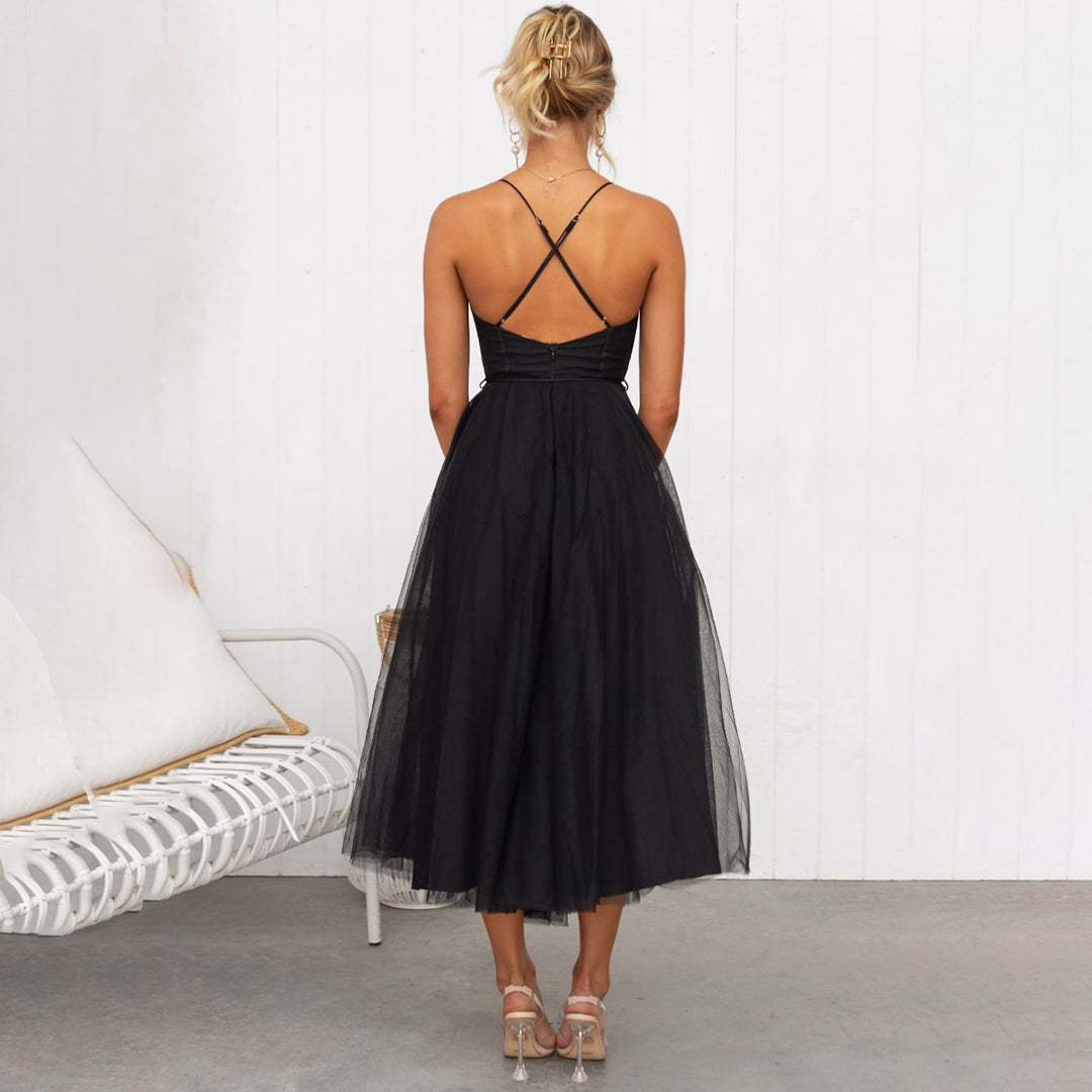 Claire | Women Summer Strappy Midi Dress
