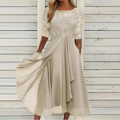 Fiona | Women Summer Embroidered Maxi Dress