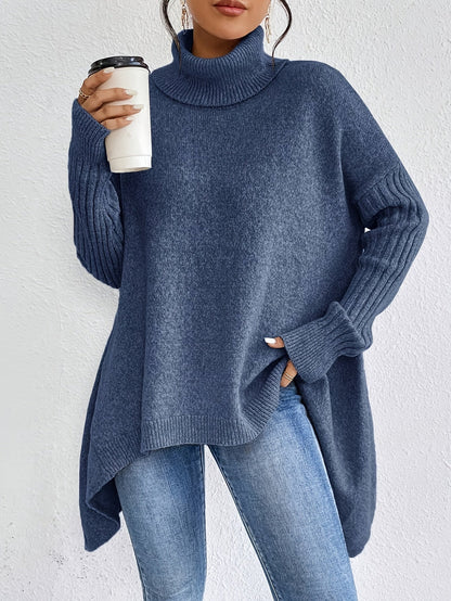 Lisa | Oversized Turtleneck Sweater