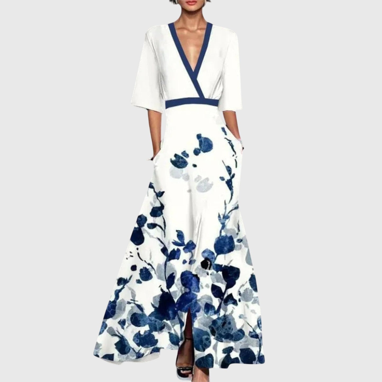 Daphne | Elegant Wrap Maxi Dress