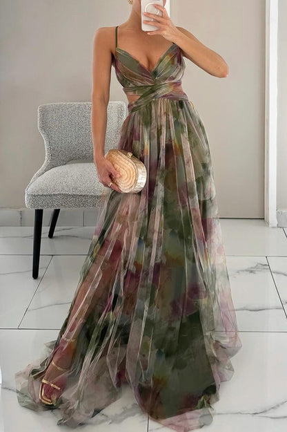 Hailey | Women’s Summer Spaghetti Backless Maxi Dress