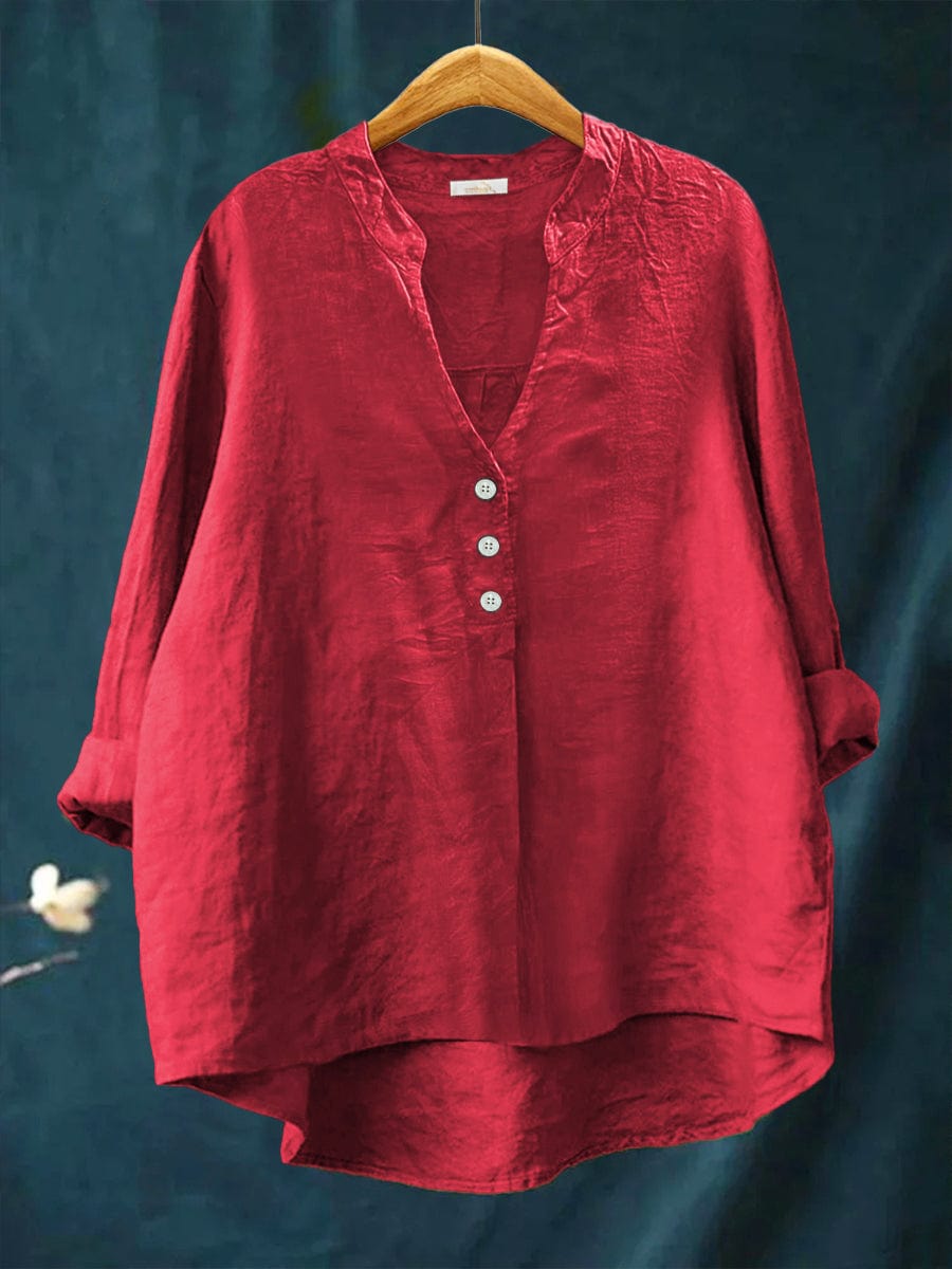 Sabrina | Relaxed Linen Blouse