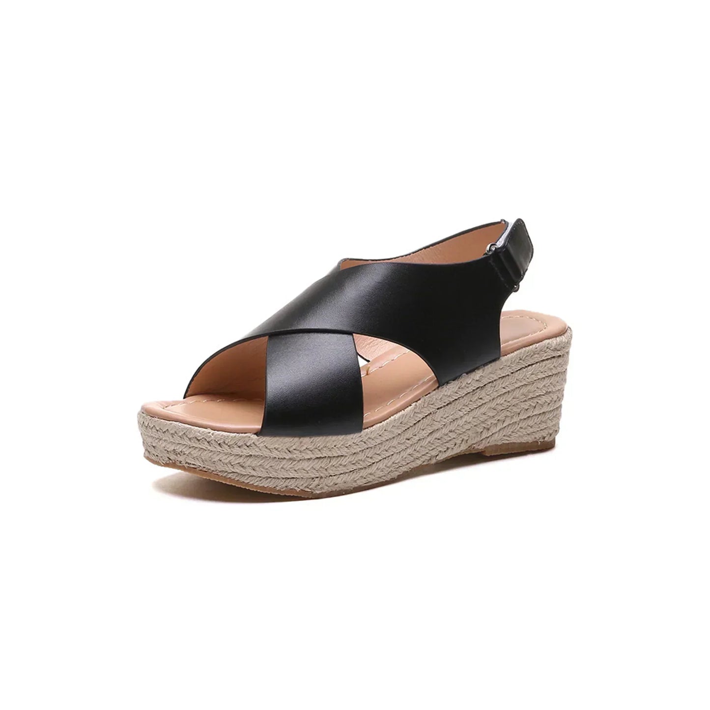Ashley | Women’s Summer Cross Strap Platform Sandals