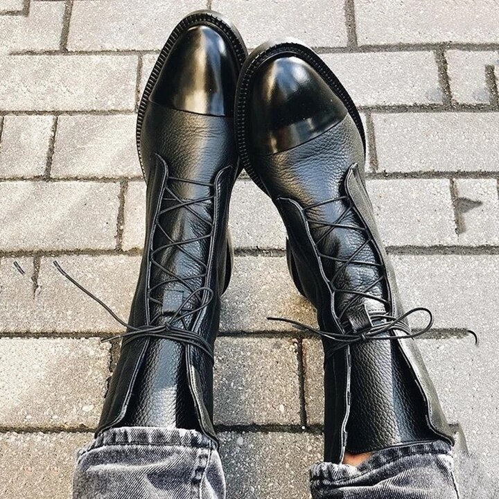 Juliana | Lace-Up Ankle Boots