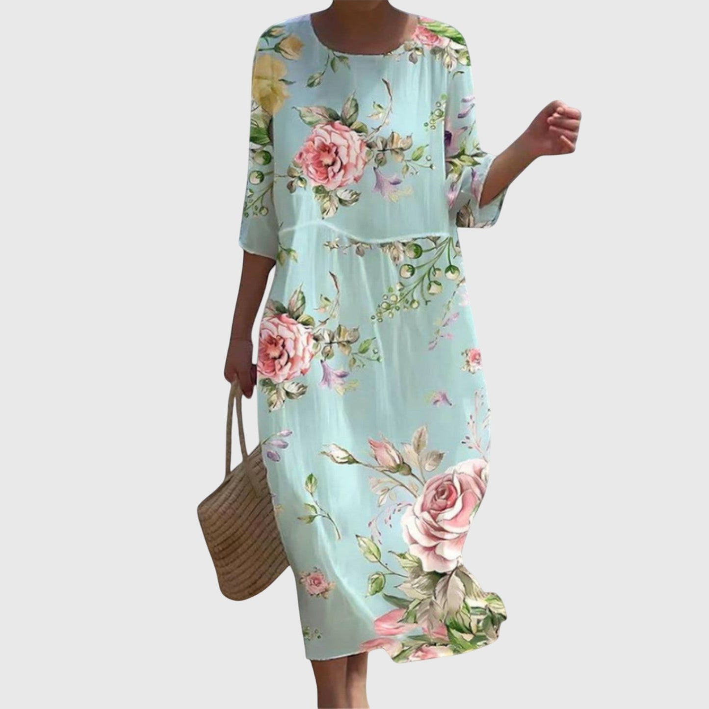 Eliza | Elegant Floral Dress