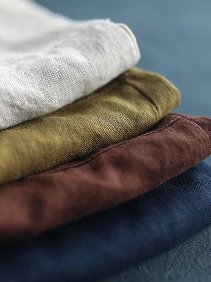 Elvie | Relaxed Linen Blouse