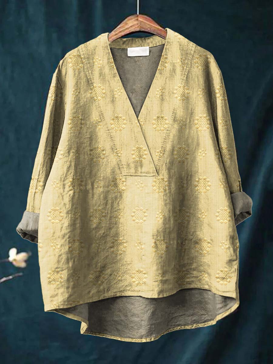 Cara | Relaxed Linen Blouse