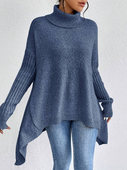 Lisa | Oversized Turtleneck Sweater