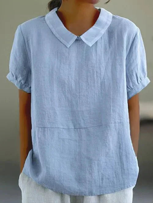 Lina | Soft Collar Blouse