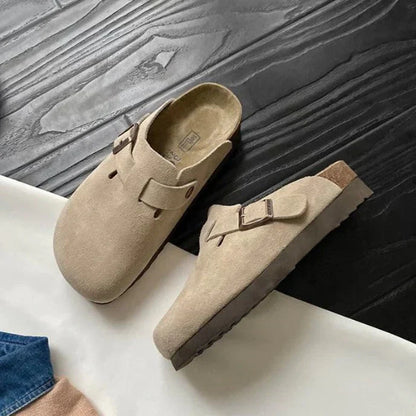 Anna | Women’s Summer Buckle Closed Toe Sandals