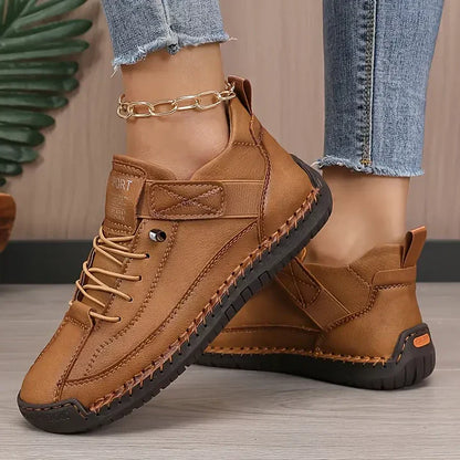 Alyssa | Women’s Orthopedic Hook Loop Casual Sneakers