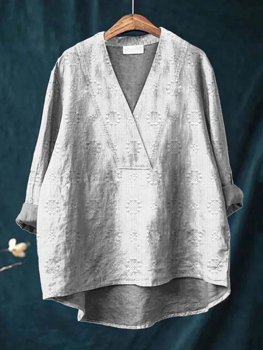 Cara | Relaxed Linen Blouse