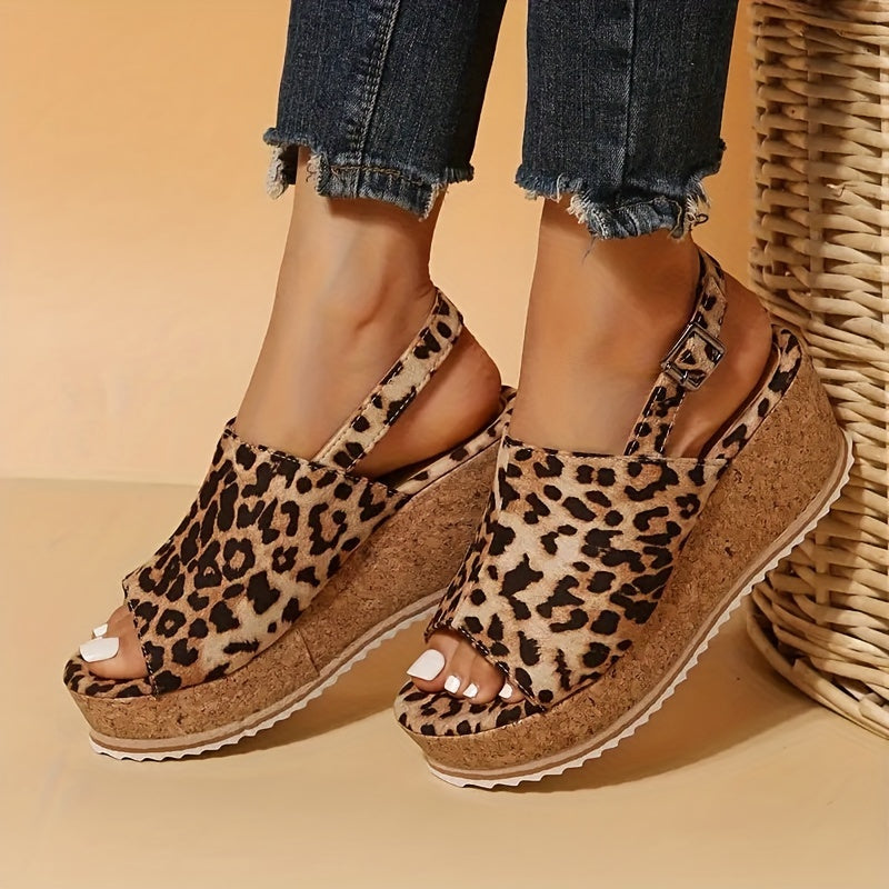 Sandalias de cuña Savanna Slingback