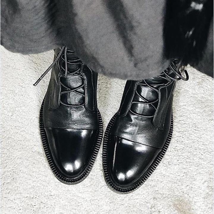 Juliana | Lace-Up Ankle Boots