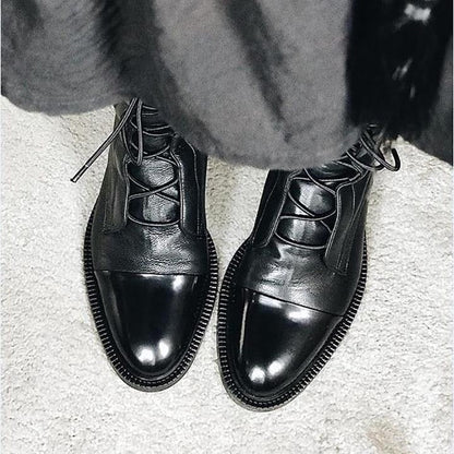 Juliana | Lace-Up Ankle Boots