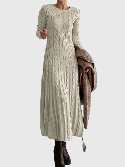 Blair | Cable Knit Maxi Dress