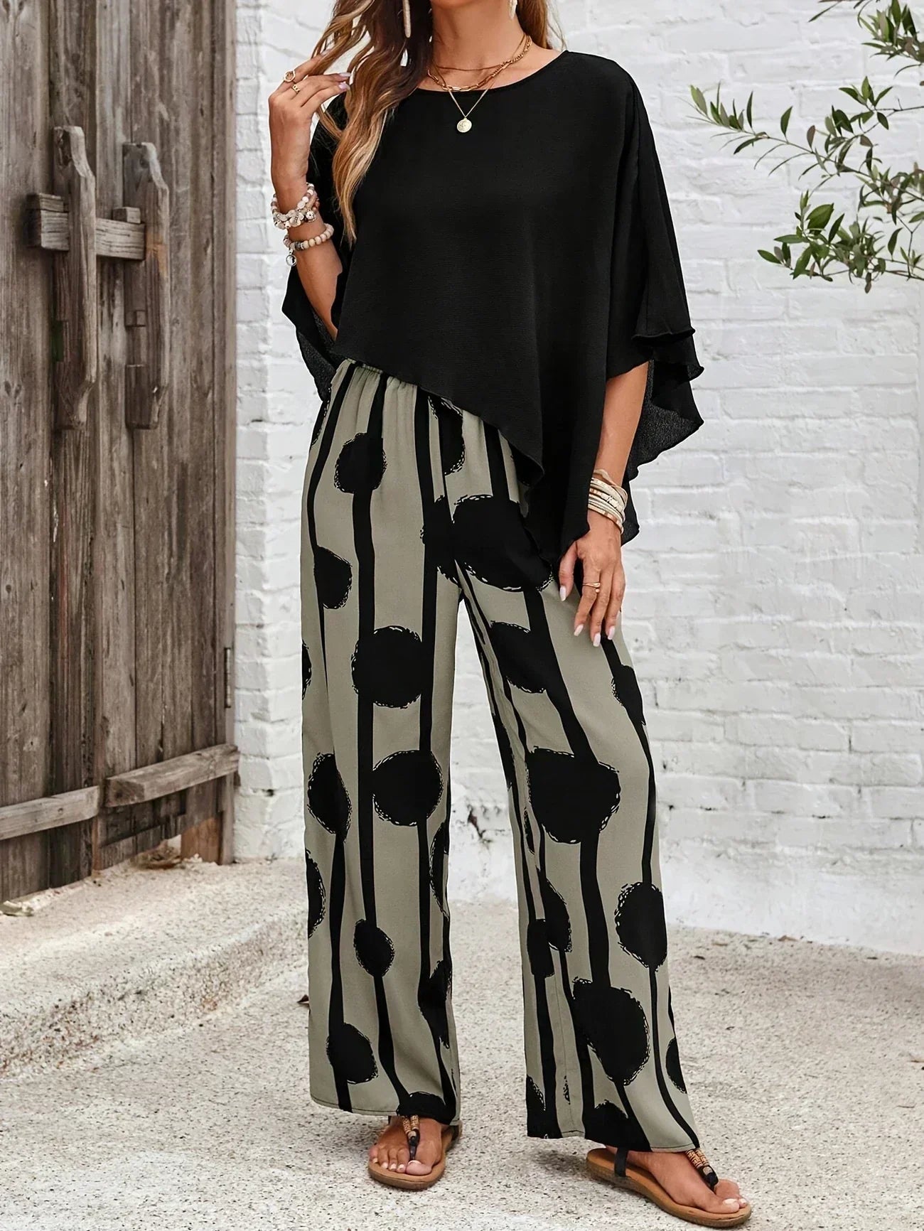 Daphne | Printed Lounge Set