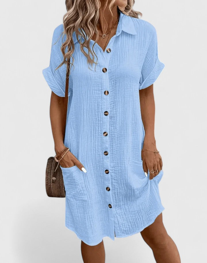Gianelleza™ | Chic Midi Dress for Any Occasion